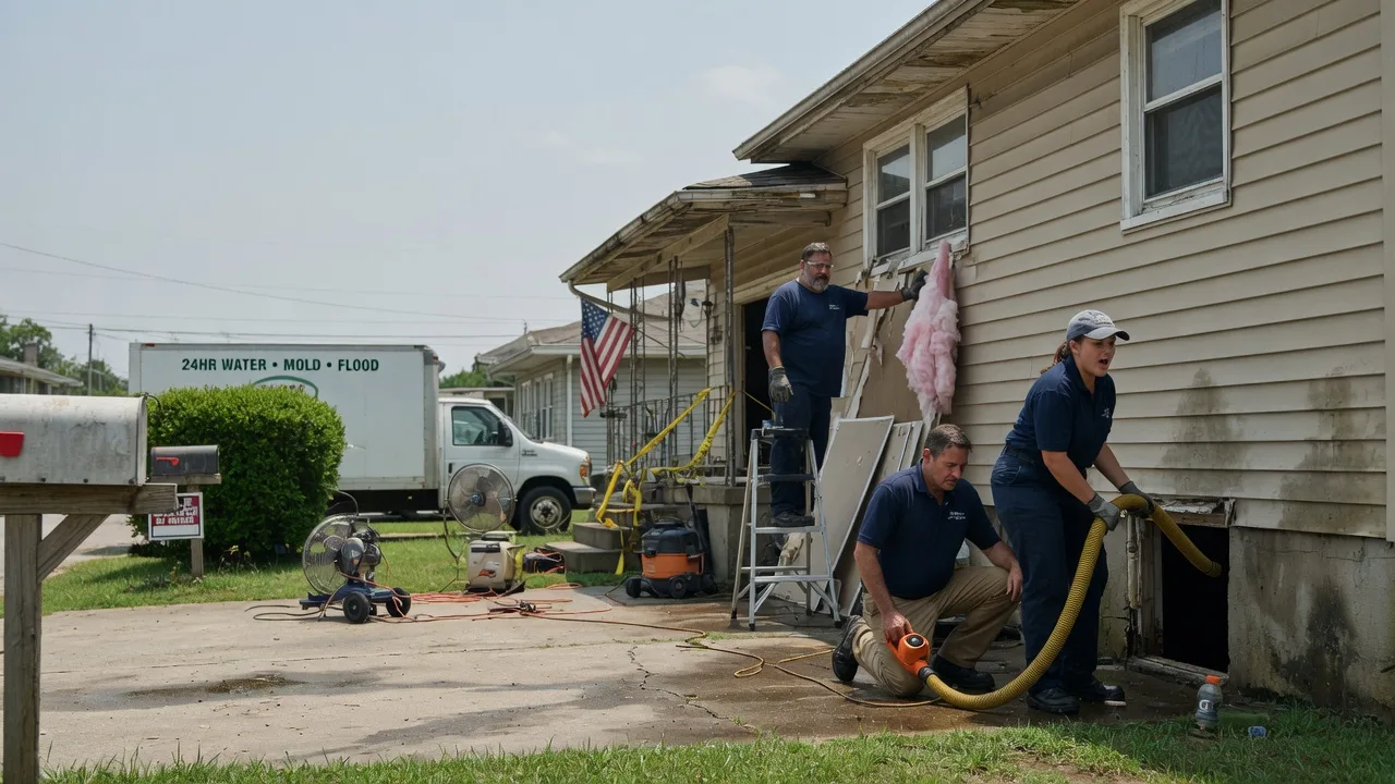 Water Damage Repair in Mechanicstown, OH near me